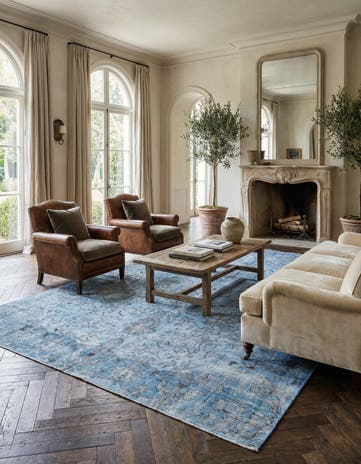 6' 4 x 9' 10 Ultra Vintage Wool Rug