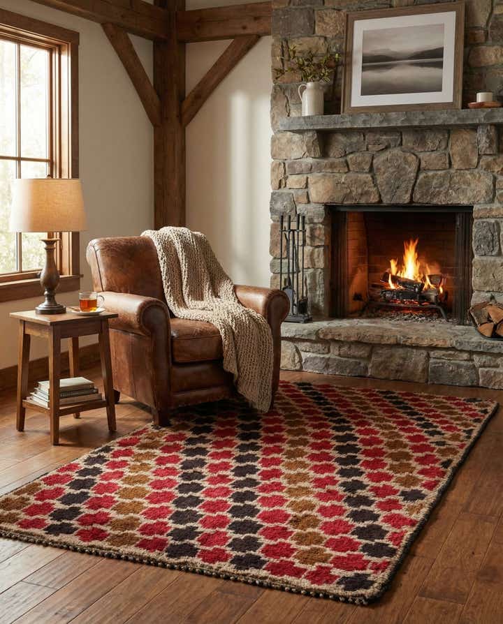 2' 9 x 4' 8 Hand Knotted Balouch Persian Wool Rug