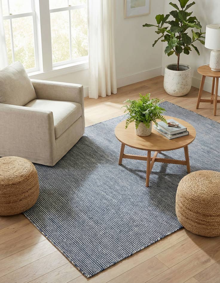 Detail image of 4' 1 x 6' 1  Washable Jill Zarin Palm Springs Indoor / Outdoor Rug