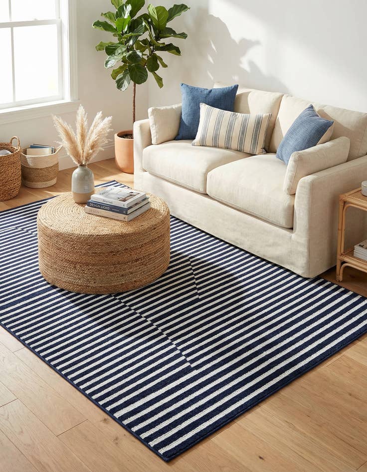 Detail image of 5' x 8'  Washable Sabrina Soto Indoor / Outdoor Rug