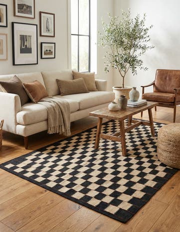 4' 1 x 5' 7 Hand Woven Kilim Suzani Wool Rug