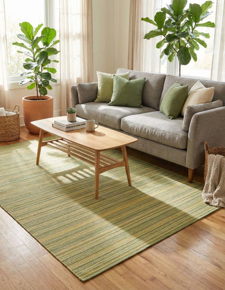 Detail image of 5' x 8'  Washable Vista Breeze Indoor / Outdoor Rug