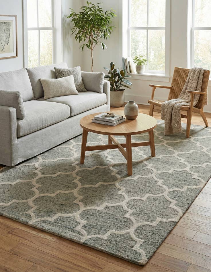 Detail image of 5' 1 x 8' 1 Luna Rug