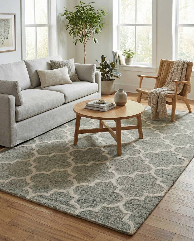 Detail image of 5' 1 x 8' 1 Luna Rug