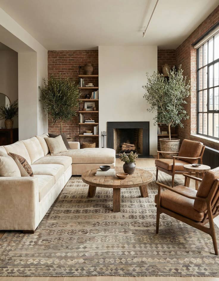 Detail image of 8' 3 x 11' 8  Hand Woven Kilim Maymana Wool Rug