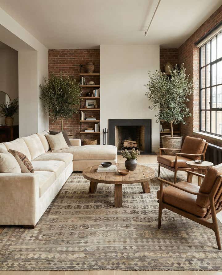 8' 3 x 11' 8 Hand Woven Kilim Maymana Wool Rug