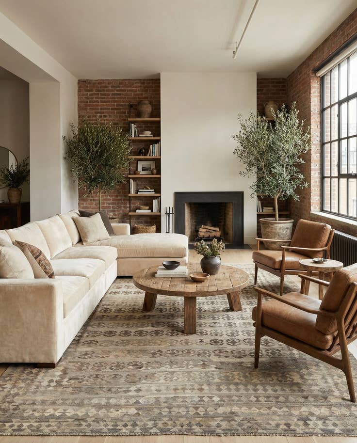 Detail image of 8' 3 x 11' 8 Hand Woven Kilim Maymana Wool Rug