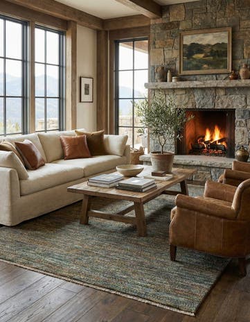 9' x 11' 11 Agra Wool Rug