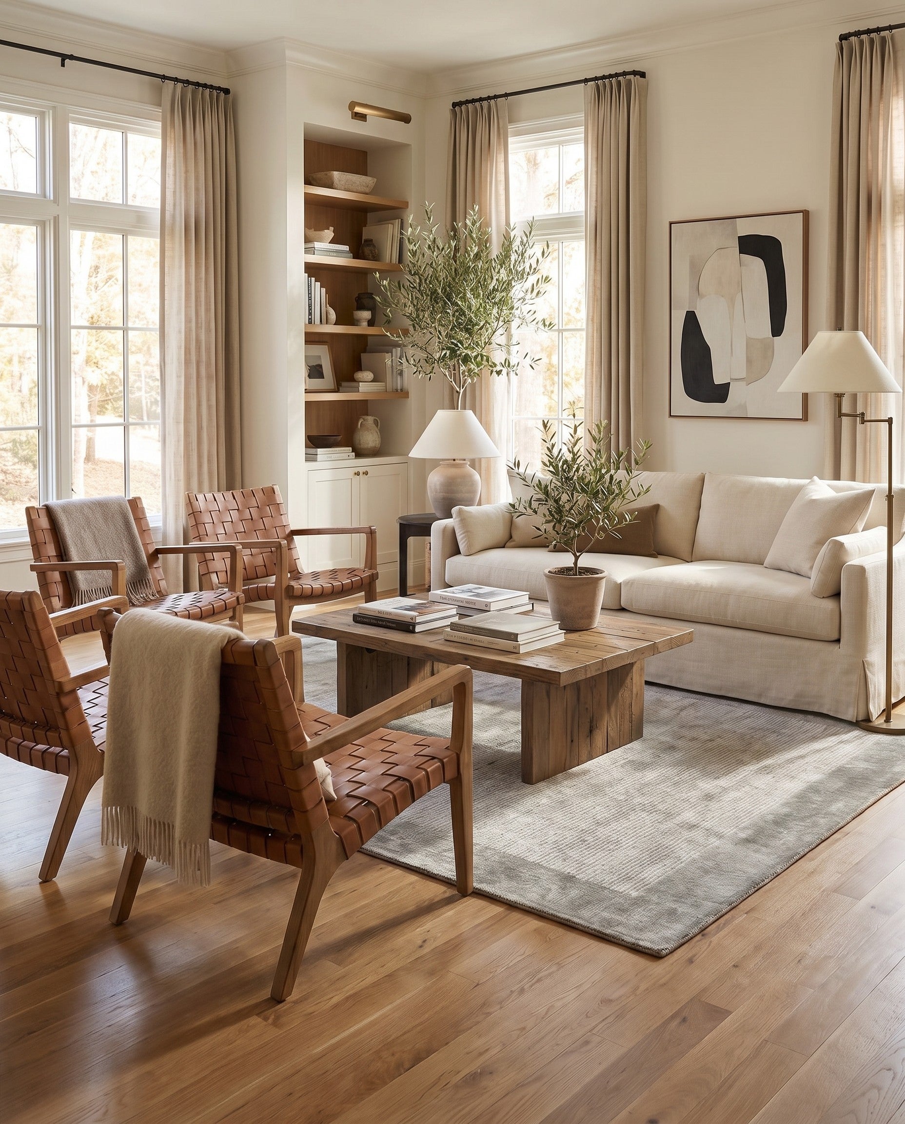 5' 7 x 7' 10 Hand Knotted Darya Wool Rug