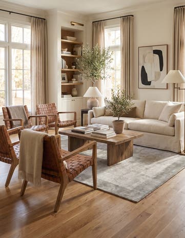 5' 7 x 7' 10 Hand Knotted Darya Wool Rug