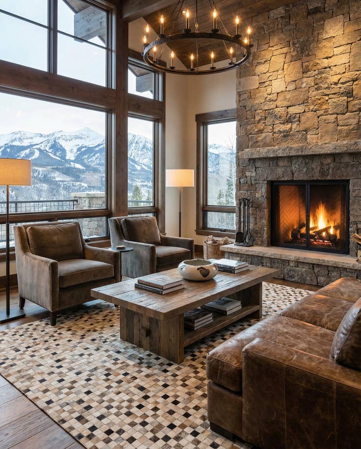 Detail image of 8' 2 x 10' Cowhide - Patchwork Rug