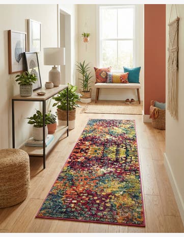 Washable Barcelona Runner Rug