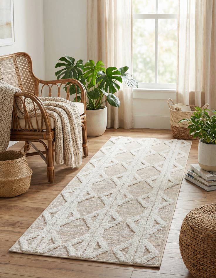 Detail image of 2' 3 x 6' Sabrina Soto Casa Palma Runner Rug