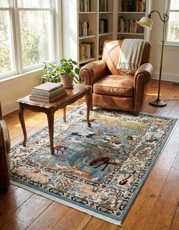 4' 1 x 6' 1 Nain Design Rug