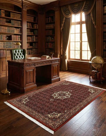 3' 9 x 5' 9 Bidjar Wool Rug