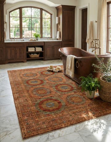 8' 2 x 10' 1 Mamluk Wool Rug