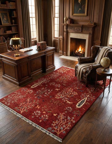 4' 11 x 6' 7 Ariana Wool Rug