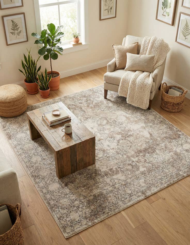 Detail image of 6' x 6' Oregon Square Rug