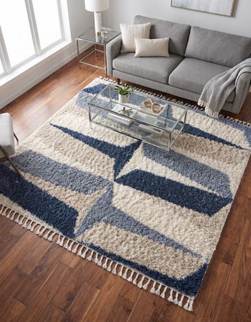 215cm x 215cm Lagom Shag Square Rug
