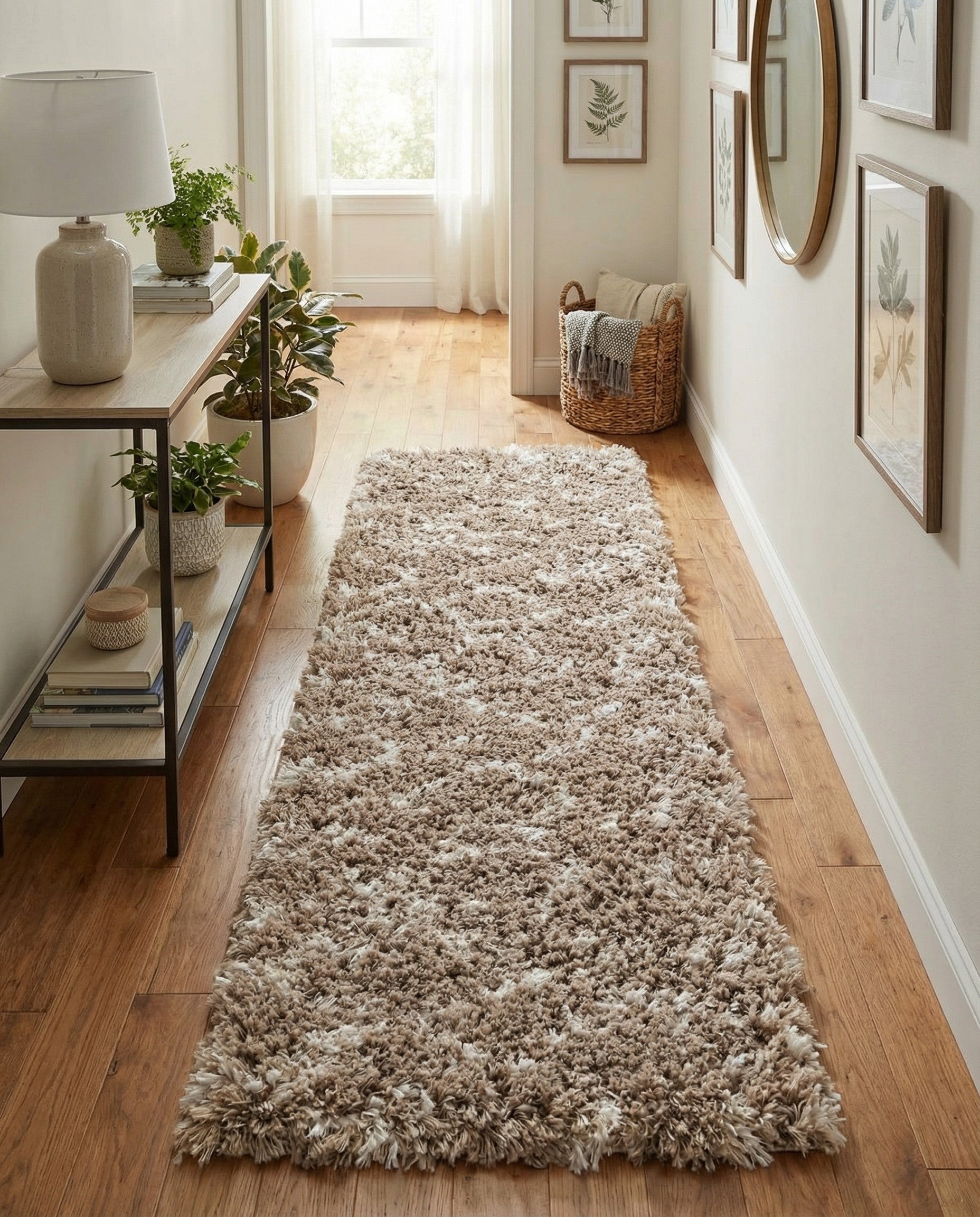  2' x 6' Infinity Shag Runner Rug