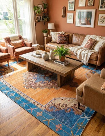 8' 4 x 12' Washable Timeless Rug