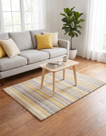 4' x 5' 6 Luna Wool Rug