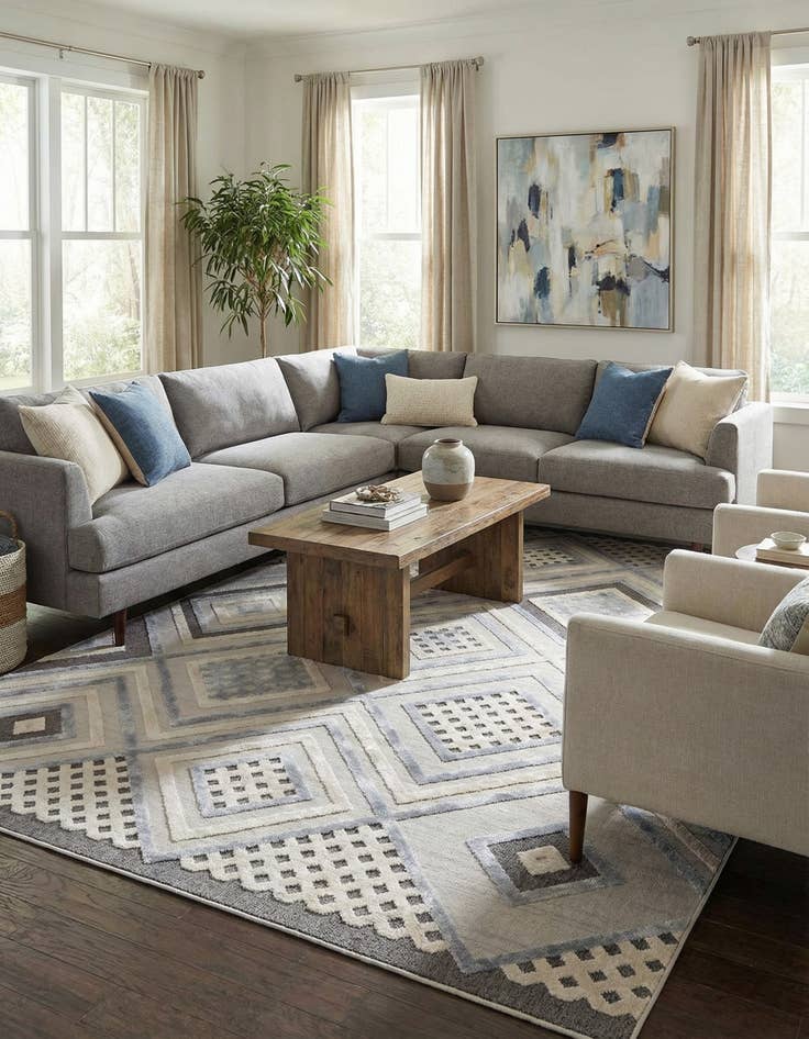 Detail image of 9' 10 x 14' Arlo Rug