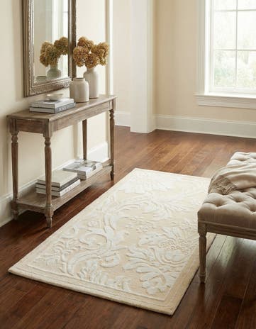 2' 11 x 4' 11 Hand Knotted Darya Wool Rug