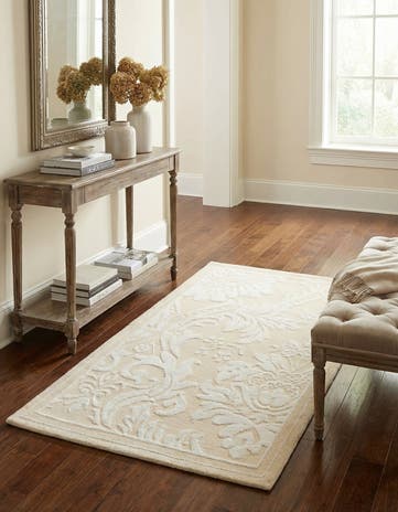 2' 11 x 4' 11 Hand Knotted Darya Wool Rug