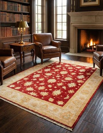 5' x 6' 4 Kaizar Wool Rug