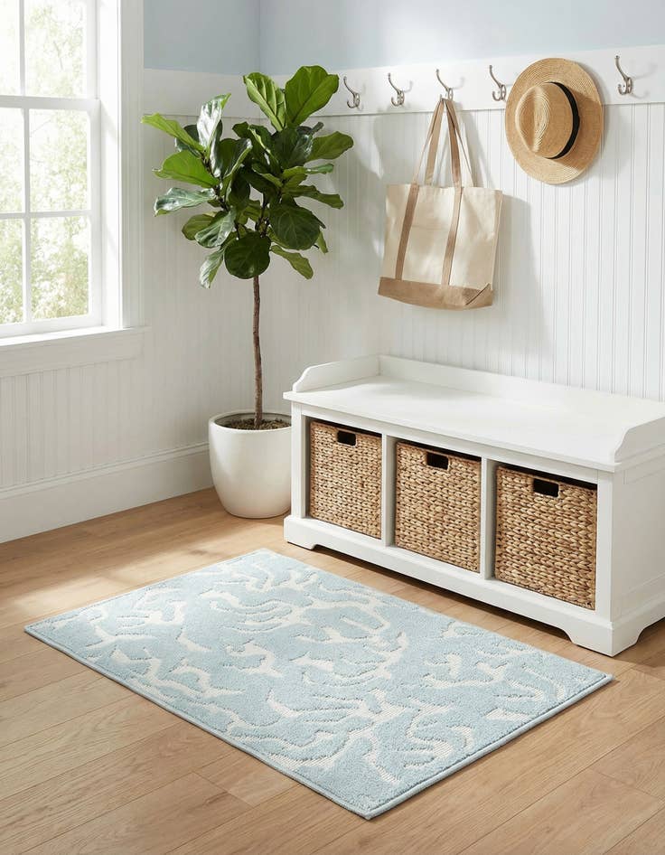 Detail image of 2' x 3'  Washable Sabrina Soto Indoor / Outdoor Rug