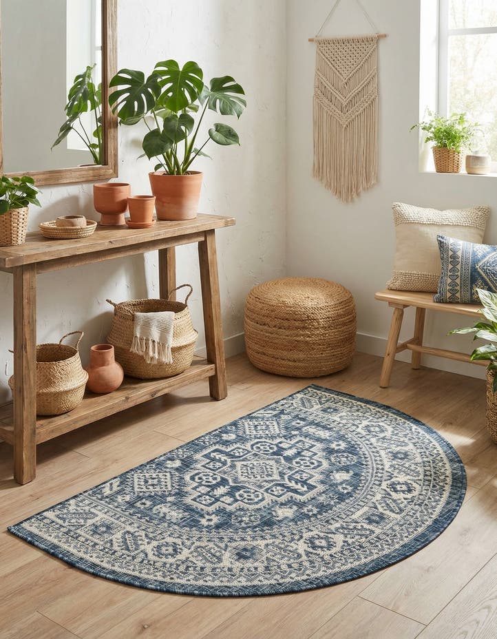 2' 7 x 4' Easy-Clean Aztec Indoor / Outdoor ...