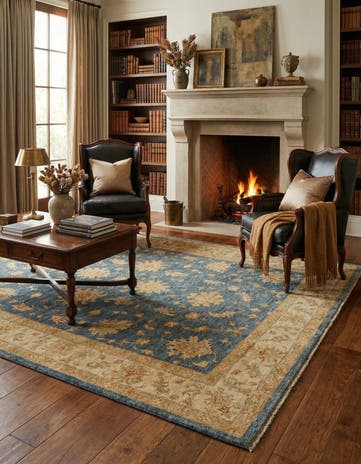 5' 7 x 7' 5 Kaizar Wool Rug