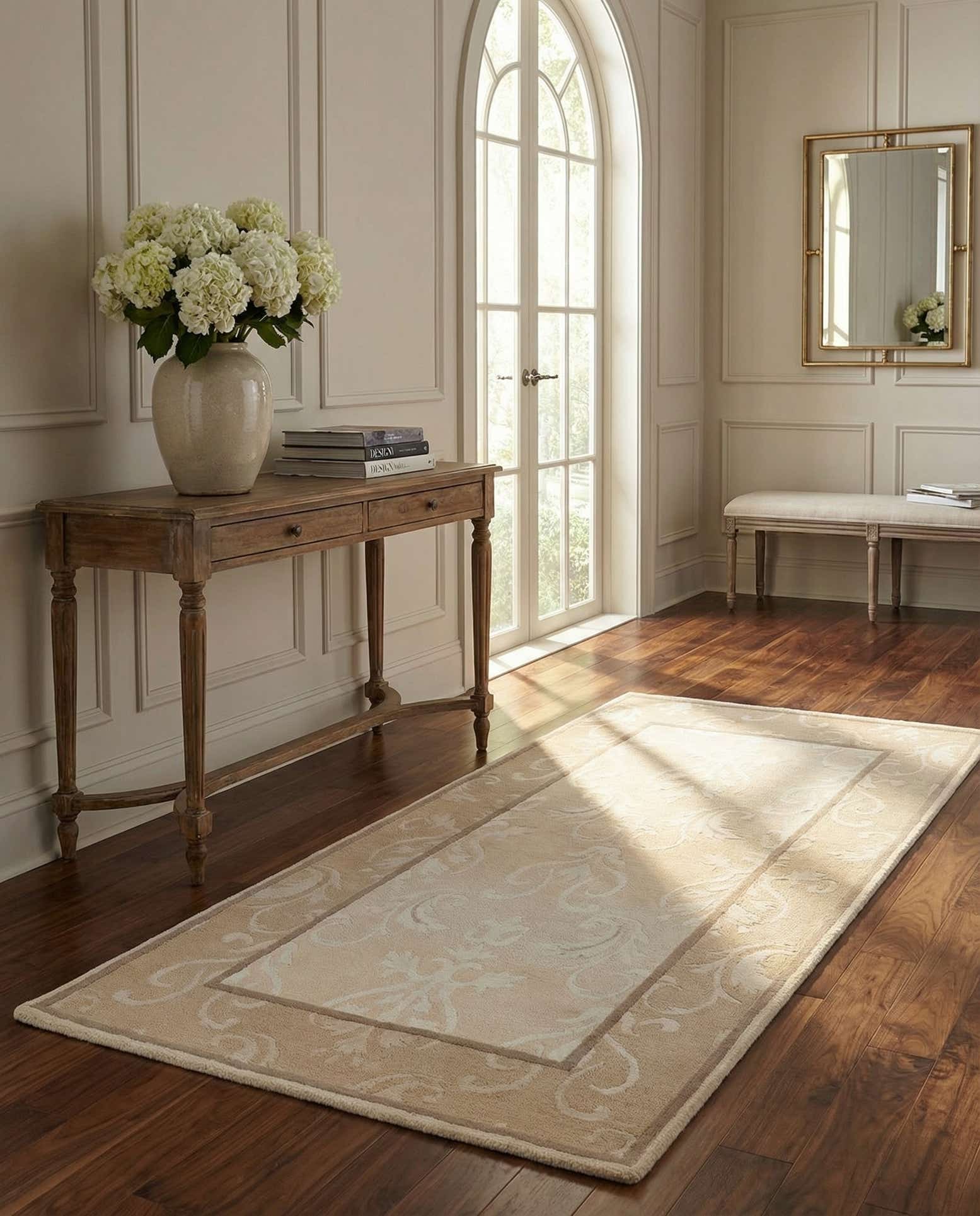 2' 11 x 5' Hand Knotted Darya Wool Rug