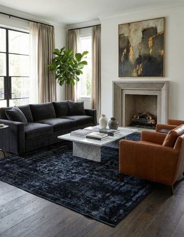9' 5 x 12' 10 Hand Knotted Ultra Vintage Persian Wool Rug