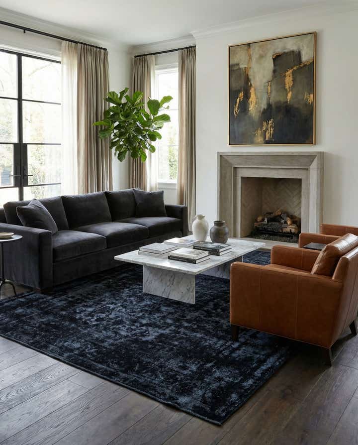 9' 5 x 12' 10 Hand Knotted Ultra Vintage Persian Wool Rug