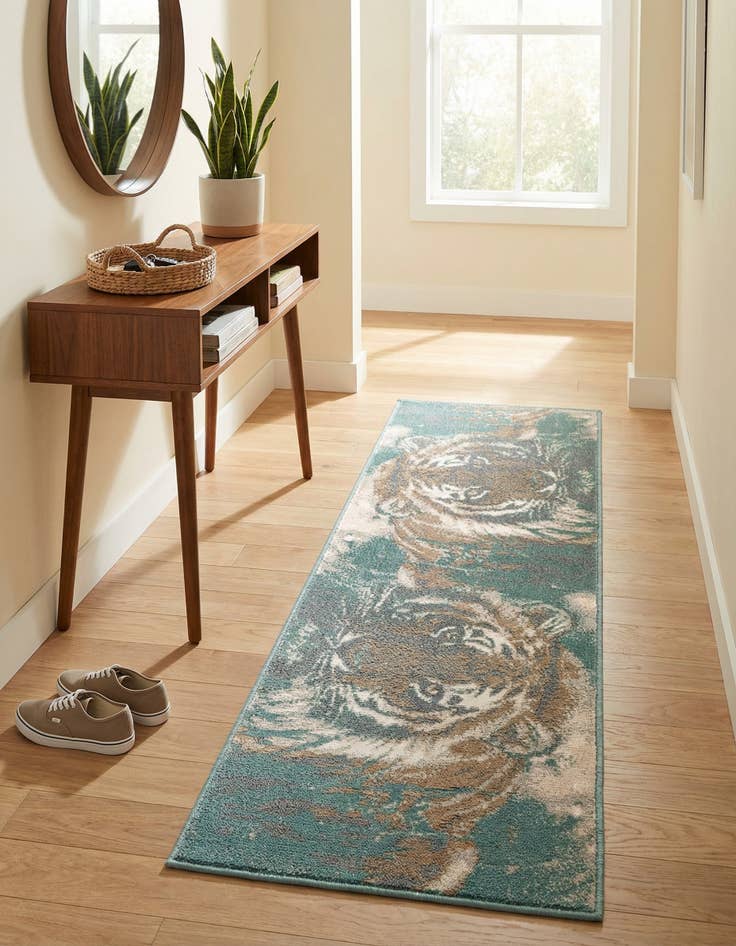 Detail image of 2' x 6' Safari Runner Rug