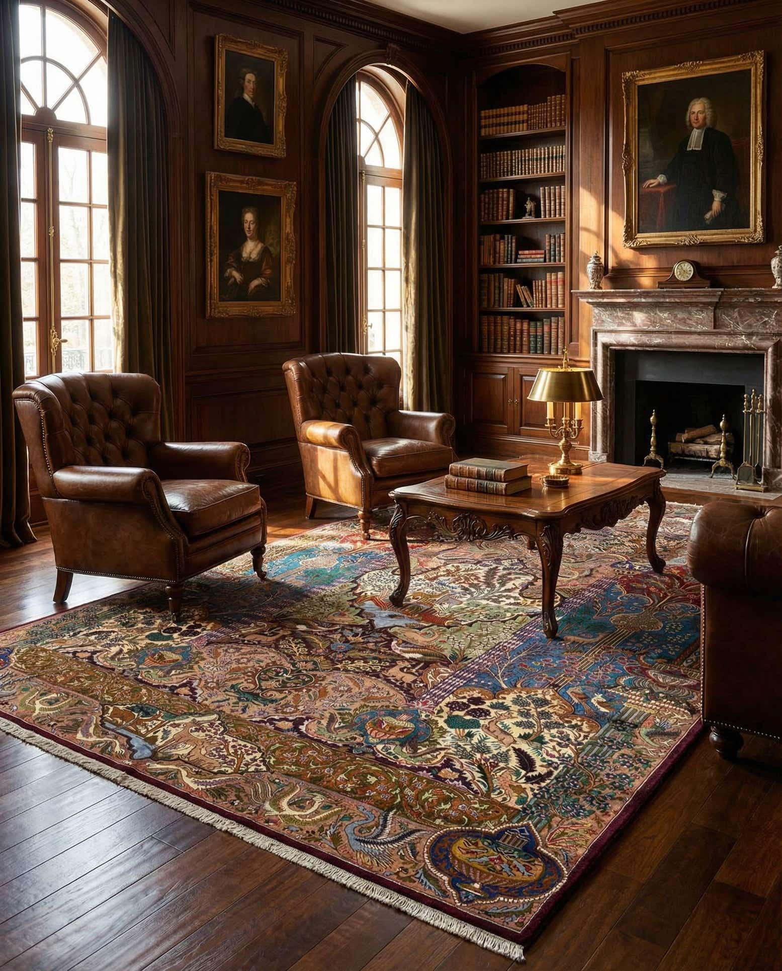 9' 11 x 12' 10 Kashmar Wool Rug