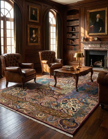 9' 11 x 12' 10 Kashmar Wool Rug
