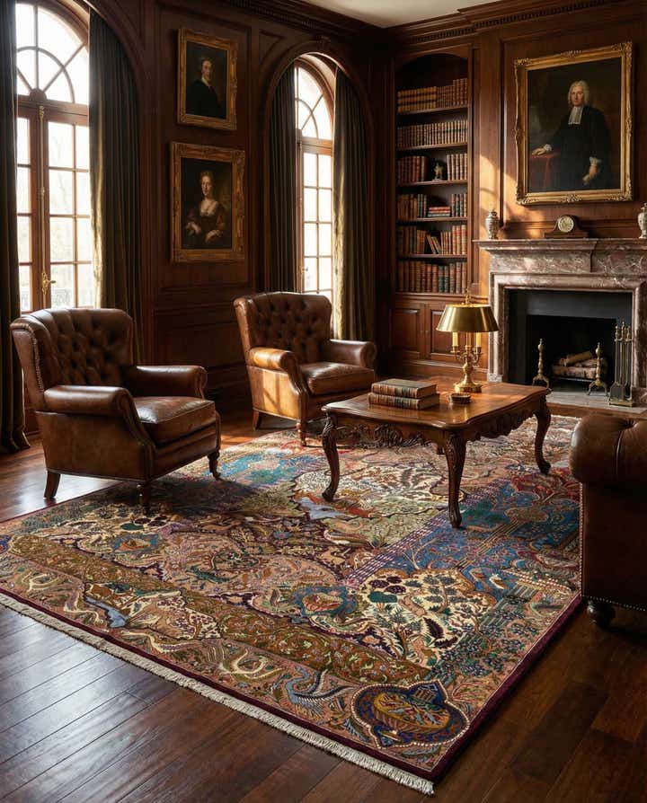 9' 11 x 12' 10 Kashmar Wool Rug
