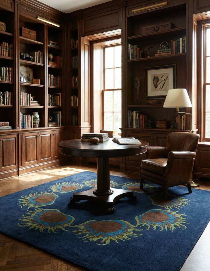 Detail image of 7' 6 x 7' 7 Luna Square Rug