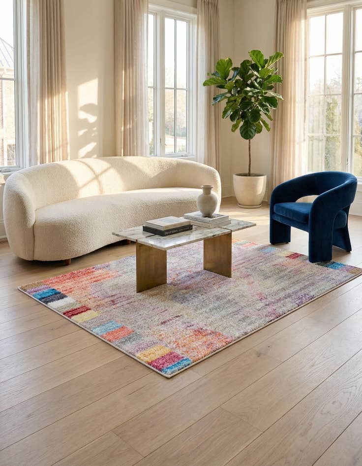 Detail image of 1' 8 x 1' 8 Downtown Sample Rug