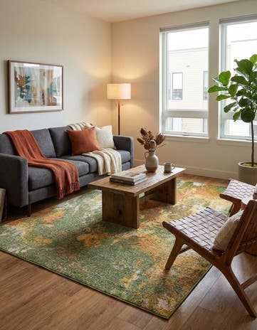 6' x 9' Washable Haerfest Rug