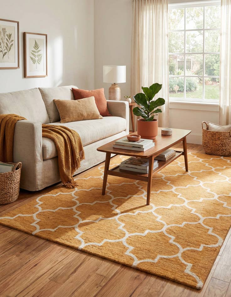 Detail image of 5' 2 x 8' Luna Rug