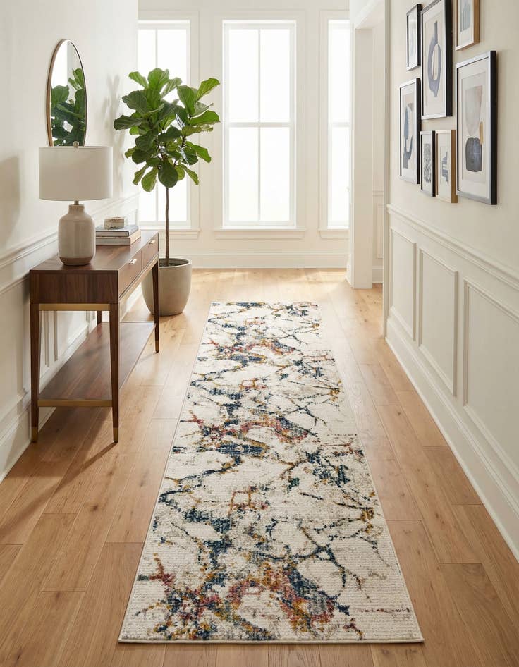 Detail image of 2' 7 x 12' Gemstone Runner Rug