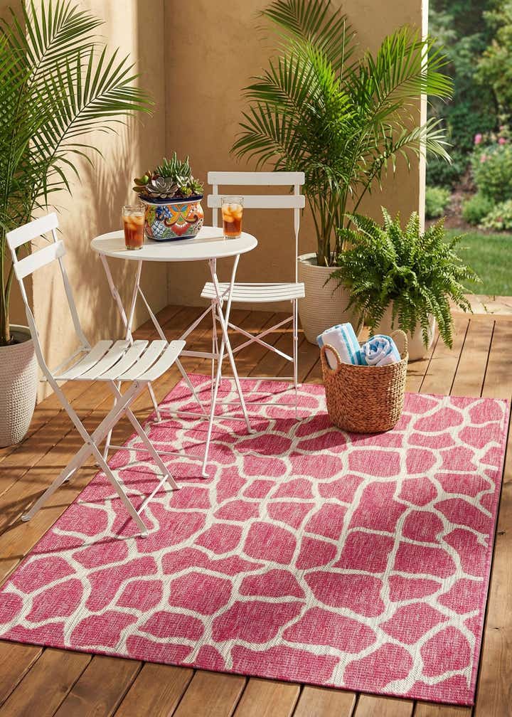 4' x 6' Easy-Clean Safari Indoor / Outdoor Rug