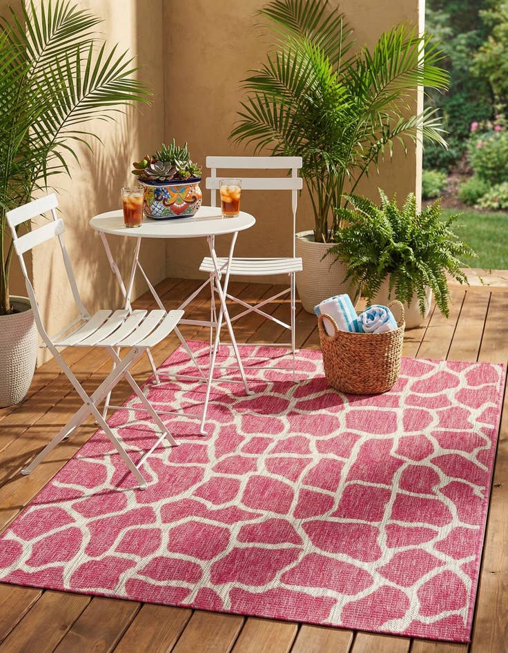 Detail image of 4' x 6' Easy-Clean Safari Indoor / Outdoor Rug