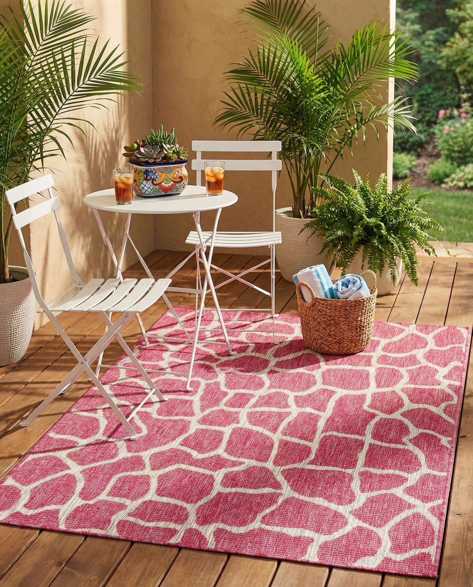4' x 6' Easy-Clean Safari Indoor / Outdoor Rug
