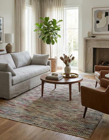 5' 6 x 8' 1 Hand Knotted Darya Wool Rug