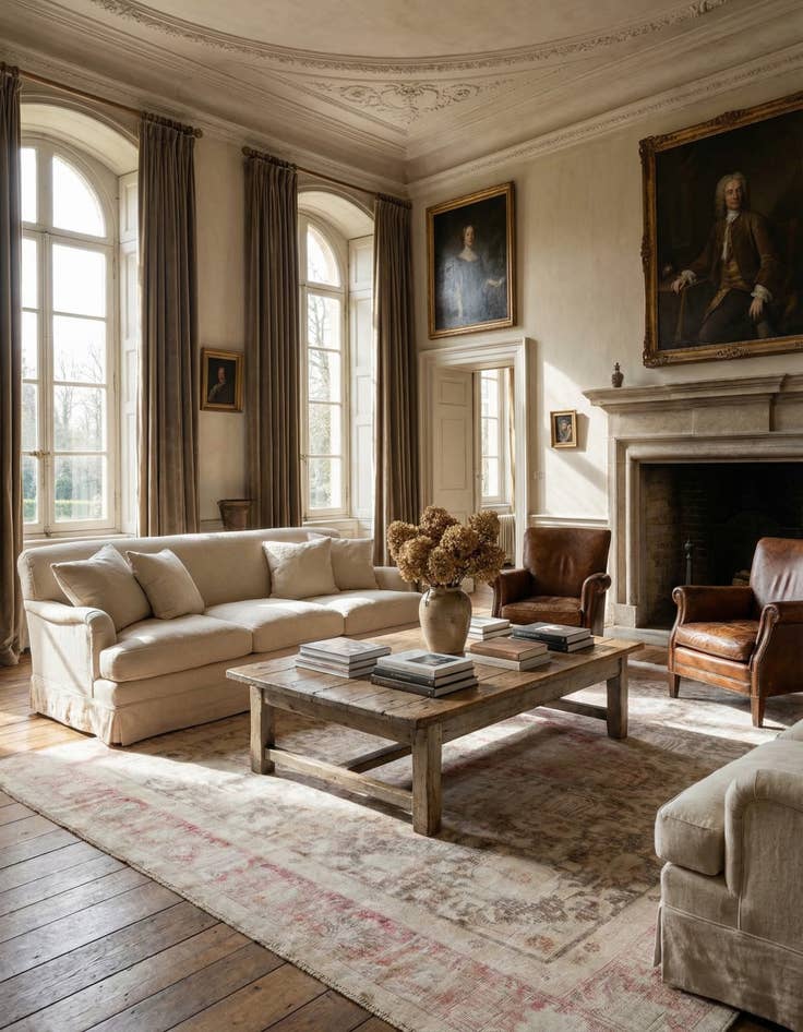 Detail image of  9' 9 x 12' 7  Hand Knotted Ultra Vintage Persian Wool Rug